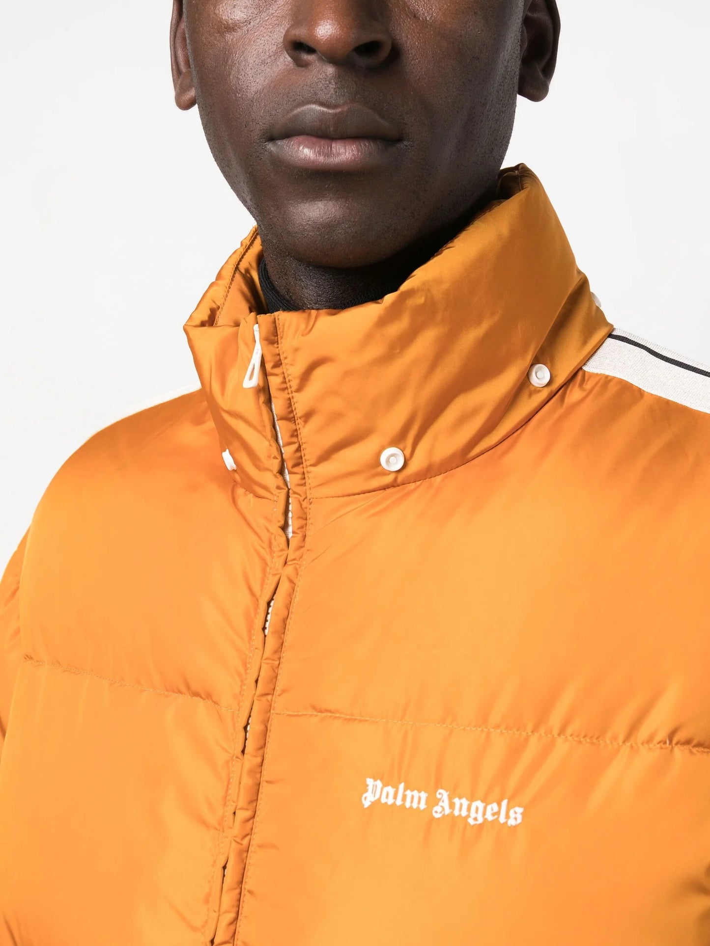 PALM ANGELS PIUMINO SPORTIVO CON CAPPUCCIO