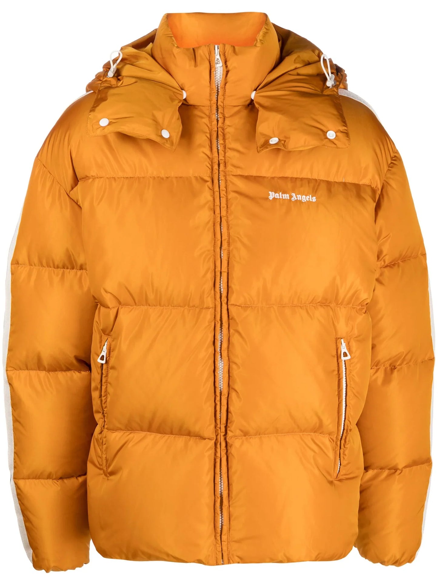 PALM ANGELS PIUMINO SPORTIVO CON CAPPUCCIO