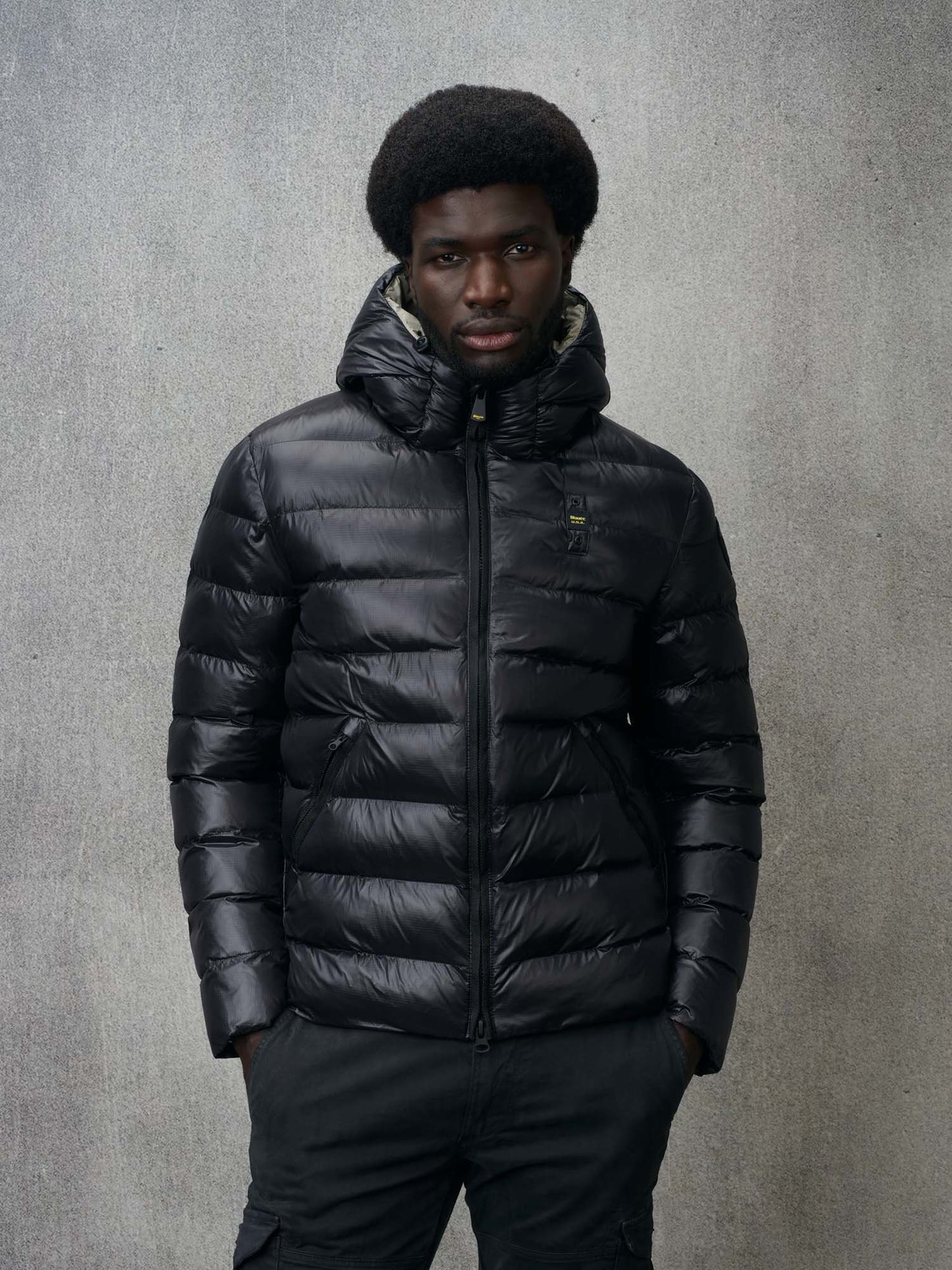 PIUMINO IN NYLON ECO ADAMS