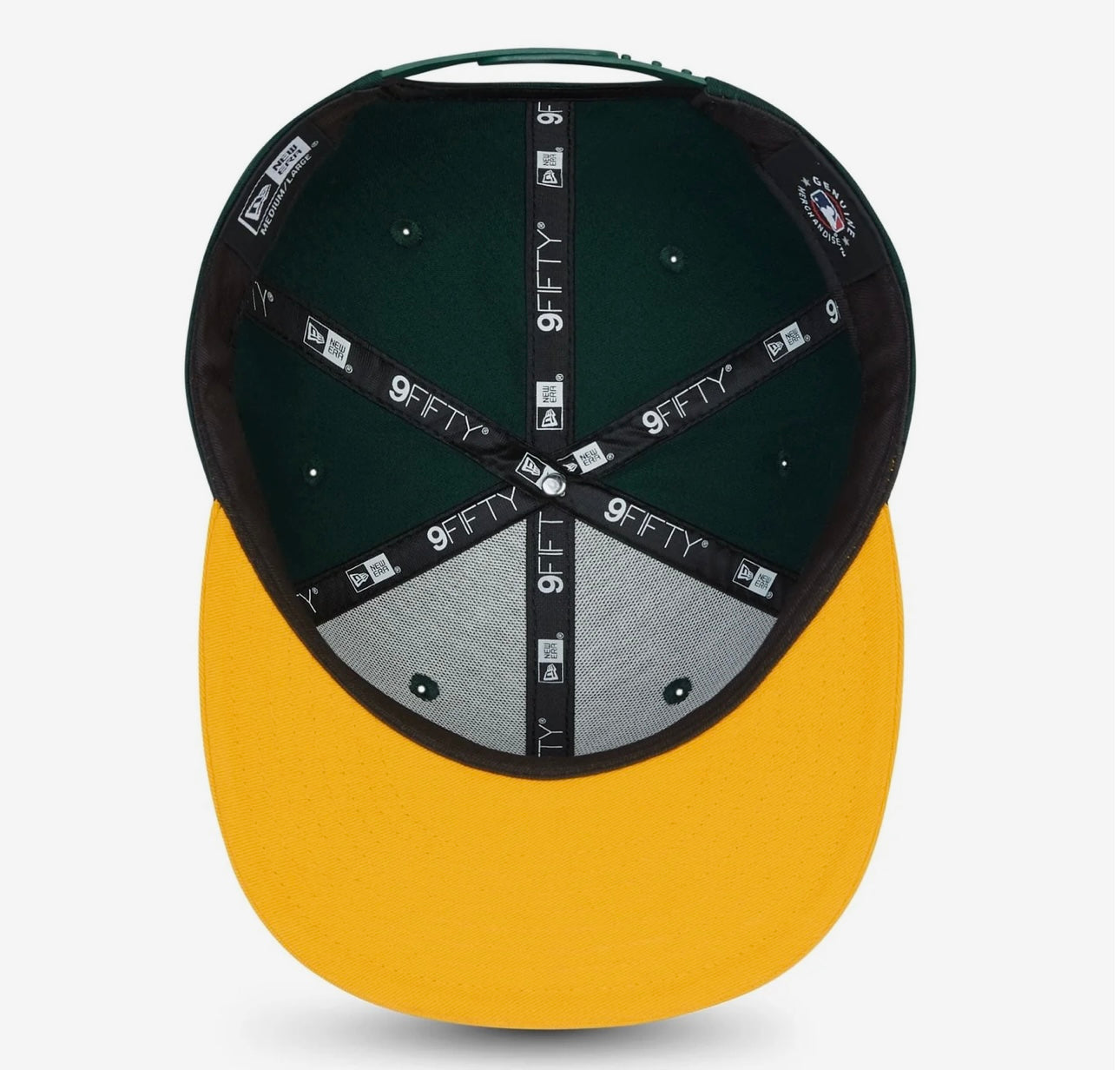 Cappellino 9FIFTY Snapback Oakland Athletics MLB Essential Verde scuro