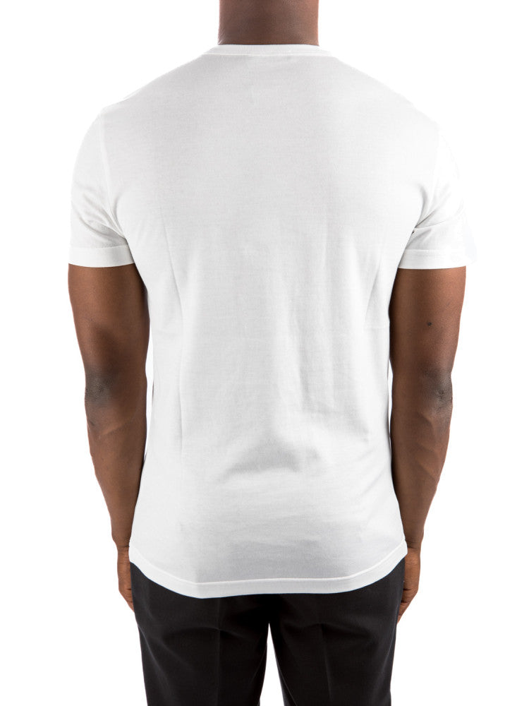 T-SHIRT DOLCE&GABBANA LOGO RICAMATO