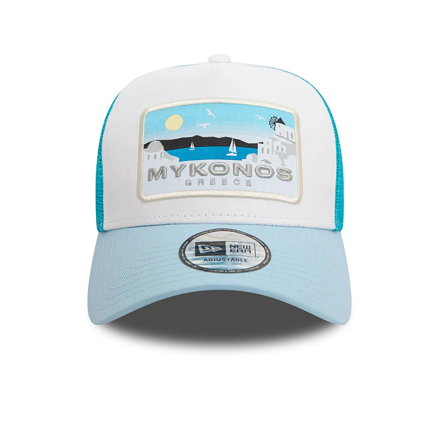 NEW ERA Cappellino A-Frame Trucker Summer Mykonos