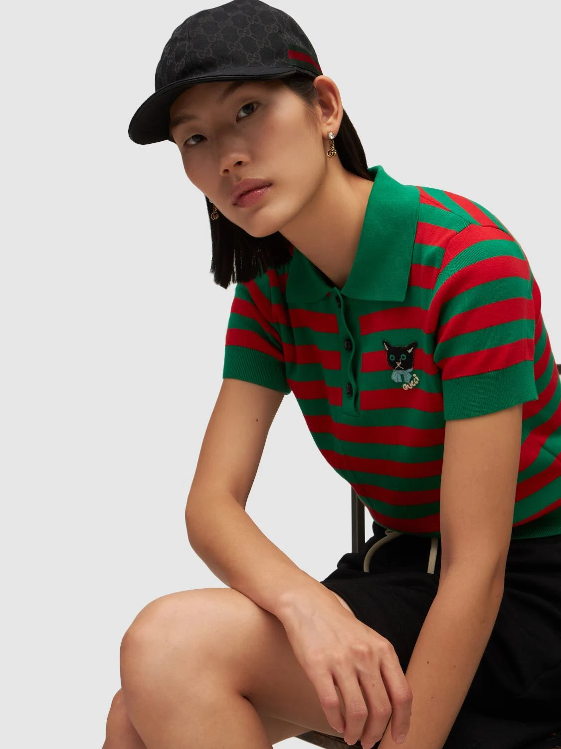 CAPPELLO GUCCI GG SUPREME IN TELA