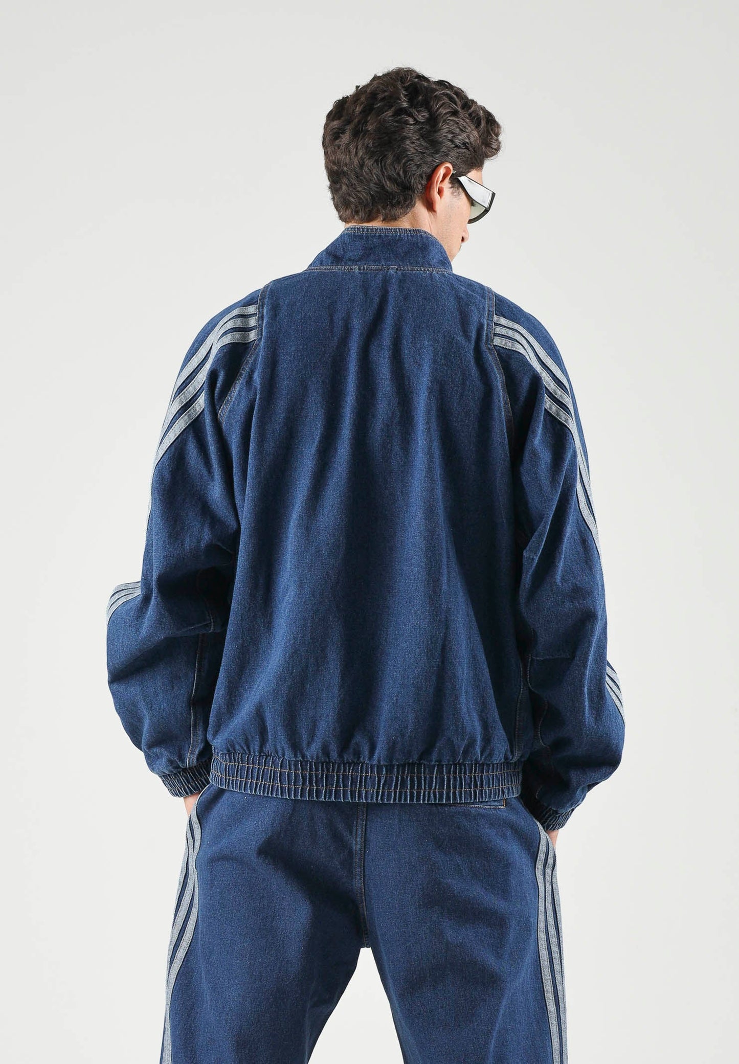 COORDINATO ADIDAS IN DENIM BLUE