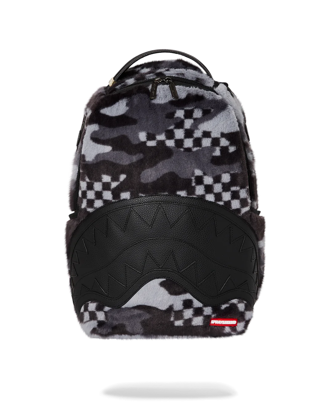 ZAINO SPRAYGROUND FLOCK 3AM BACKPACK BLACK