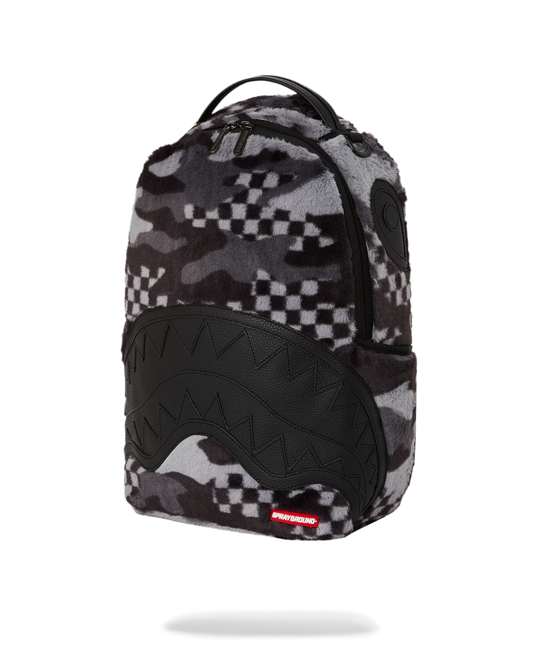 ZAINO SPRAYGROUND FLOCK 3AM BACKPACK BLACK