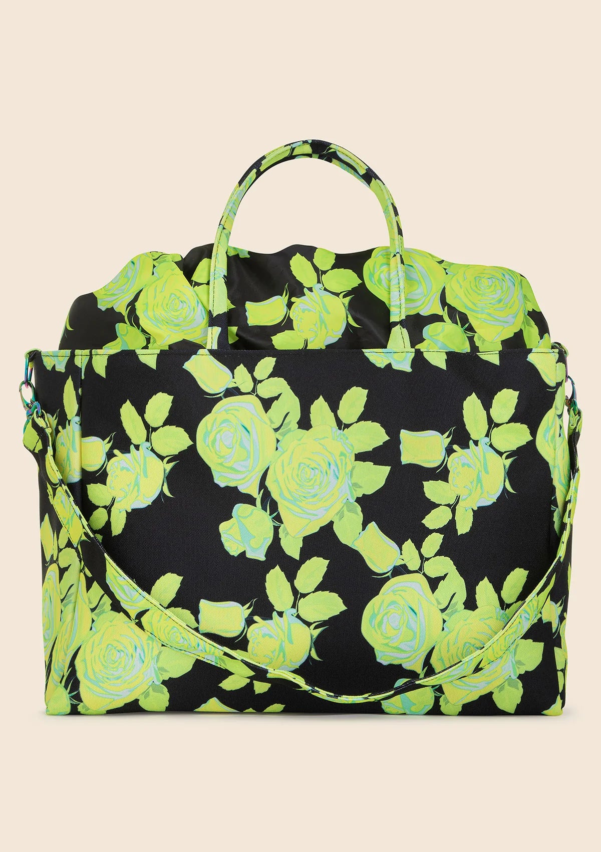 BORSA MARE CANVAS F**K FANTASIA ROSE