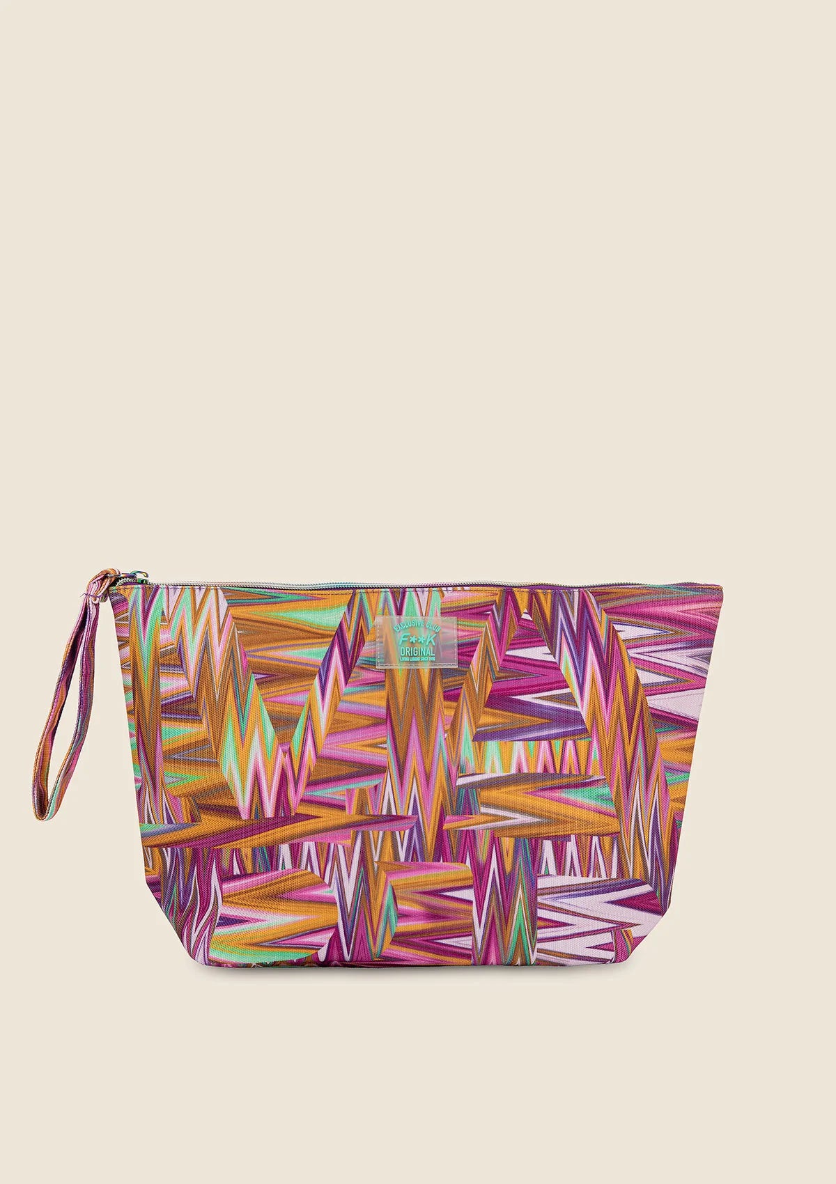 MAXI POCHETTE CANVAS DONNA F**K FANTASIA FLAME