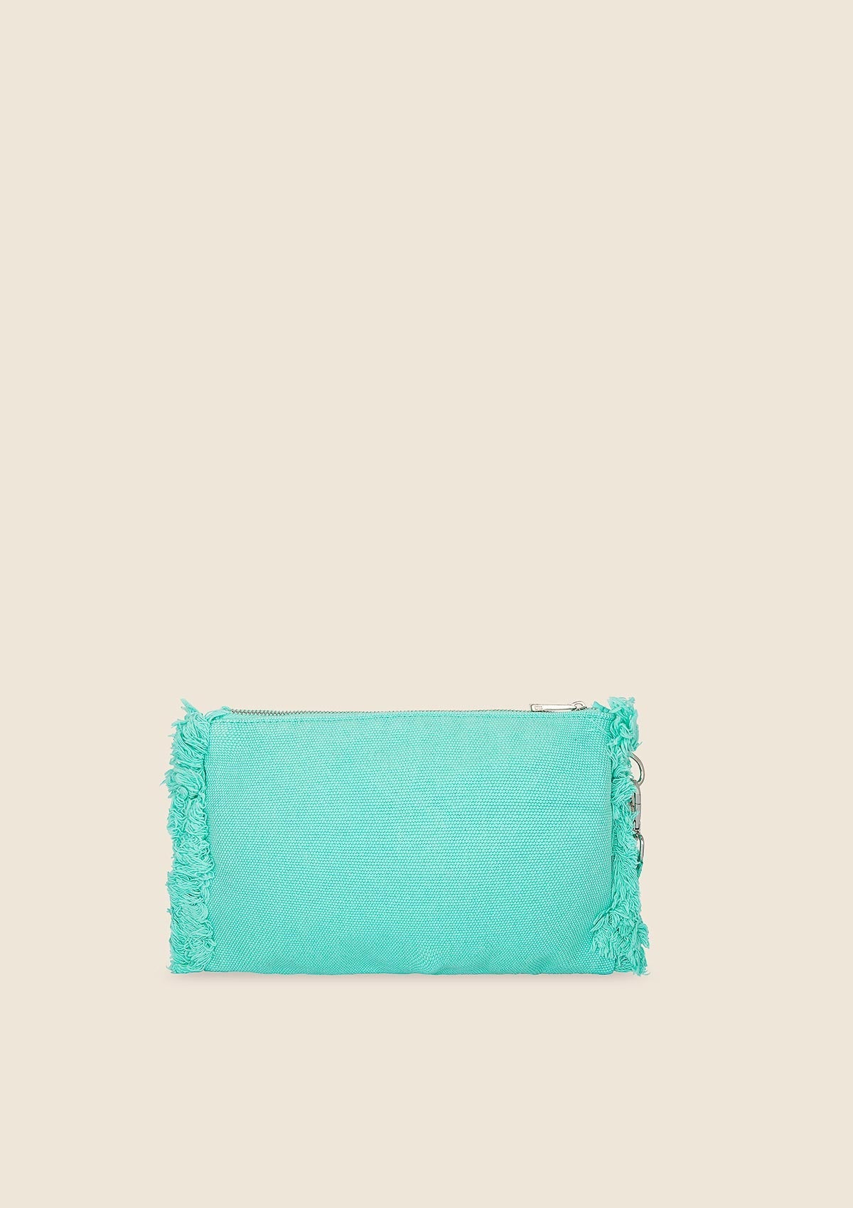 POCHETTE DONNA F**K VERDE ACQUA