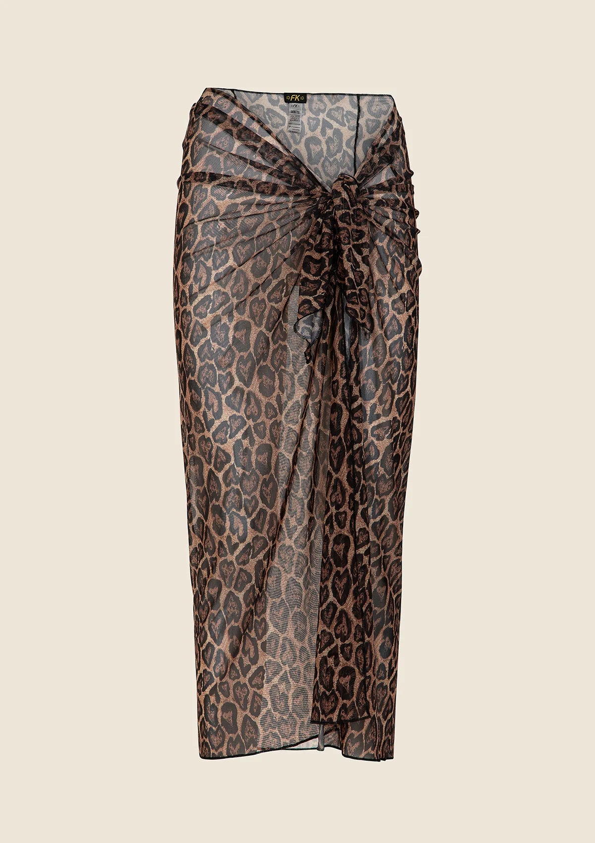 PAREO F**K DONNA FANTASIA ANIMALIER