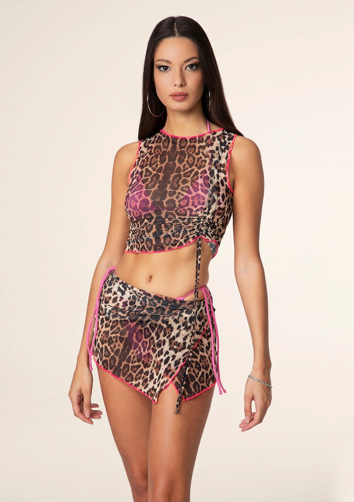 PAREO F**K DONNA FANTASIA ANIMALIER