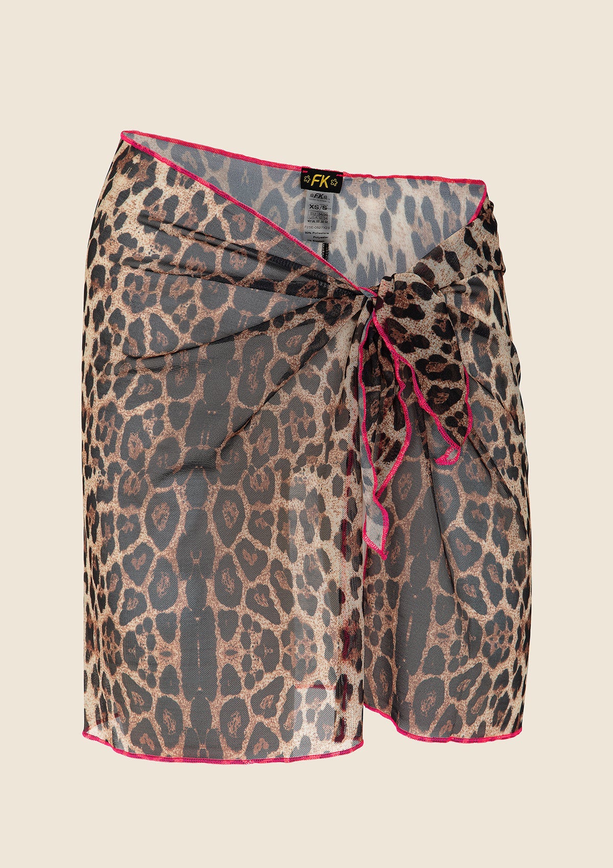 PAREO F**K DONNA FANTASIA ANIMALIER