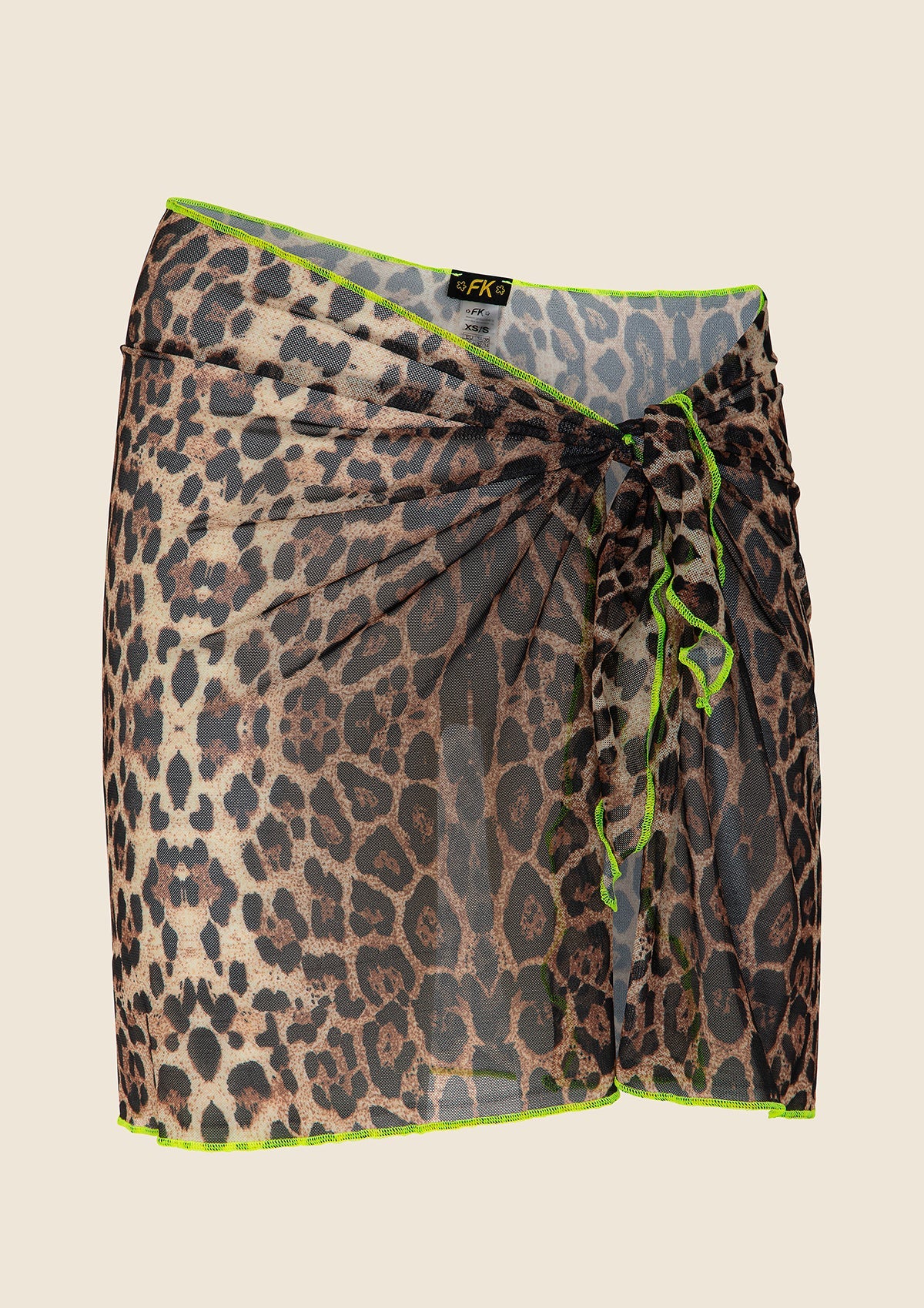 PAREO F**K DONNA FANTASIA ANIMALIER