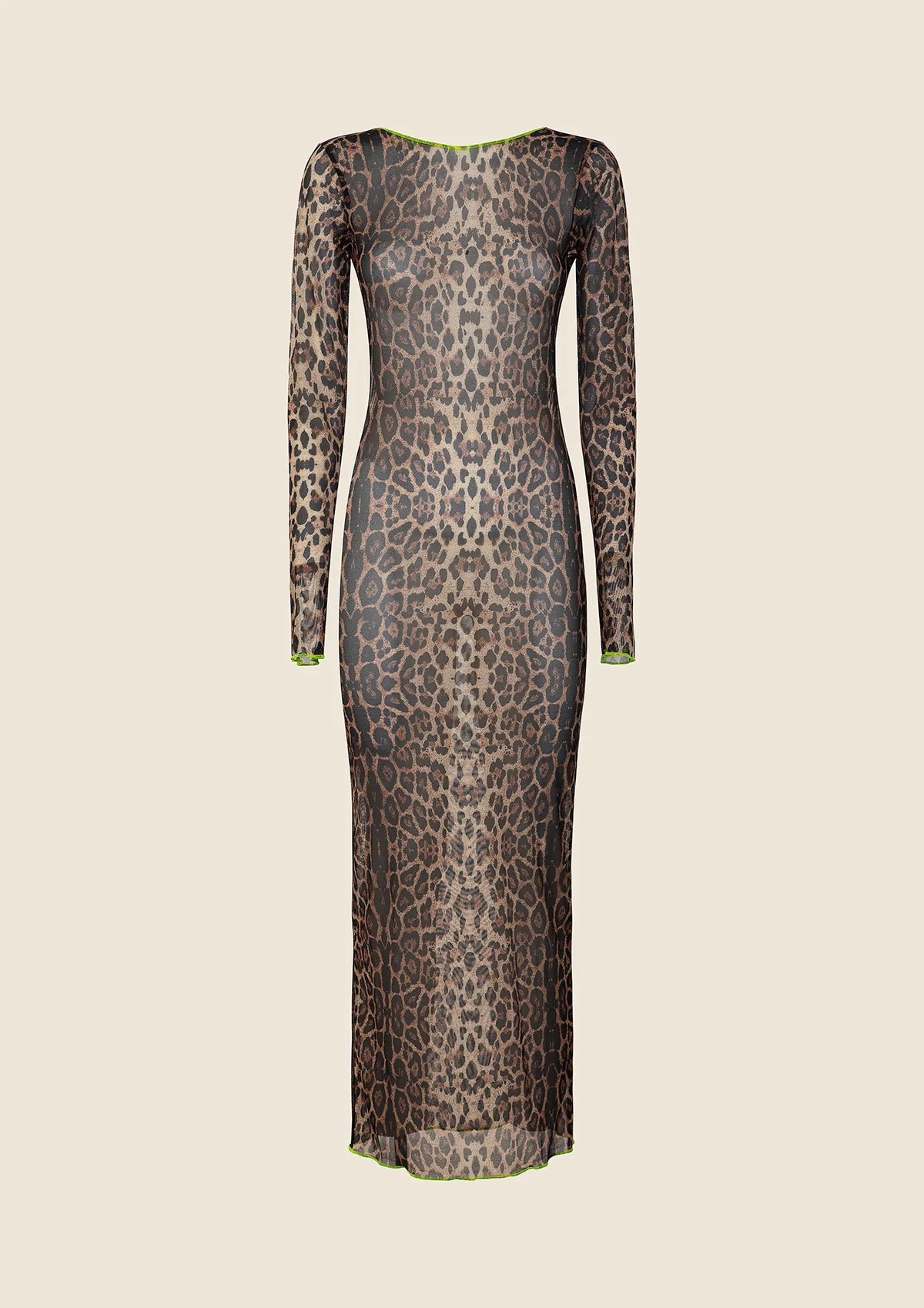 VESTITO LUNGO F**K DONNA FANTASIA ANIMALIER