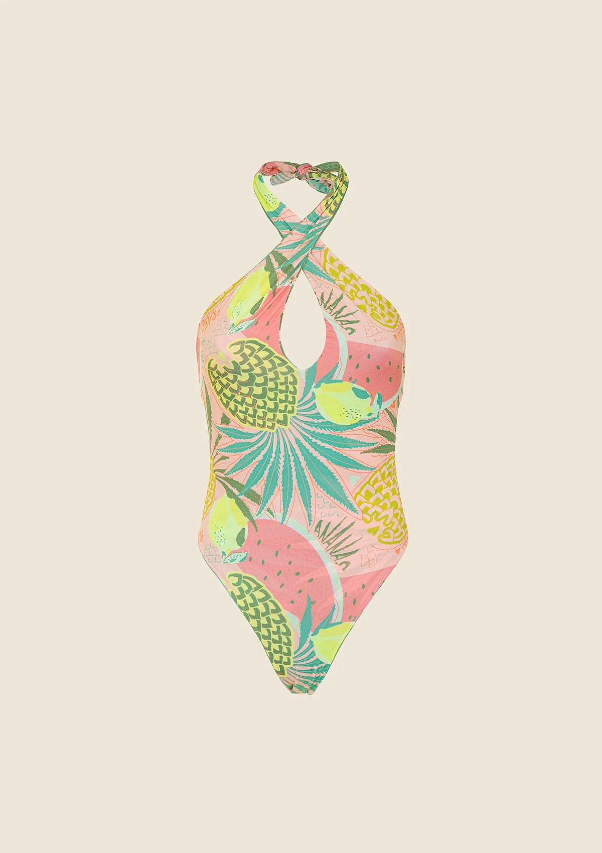 MONOKINI REVERSIBILE F**K DONNA FANTASIA FRUIT