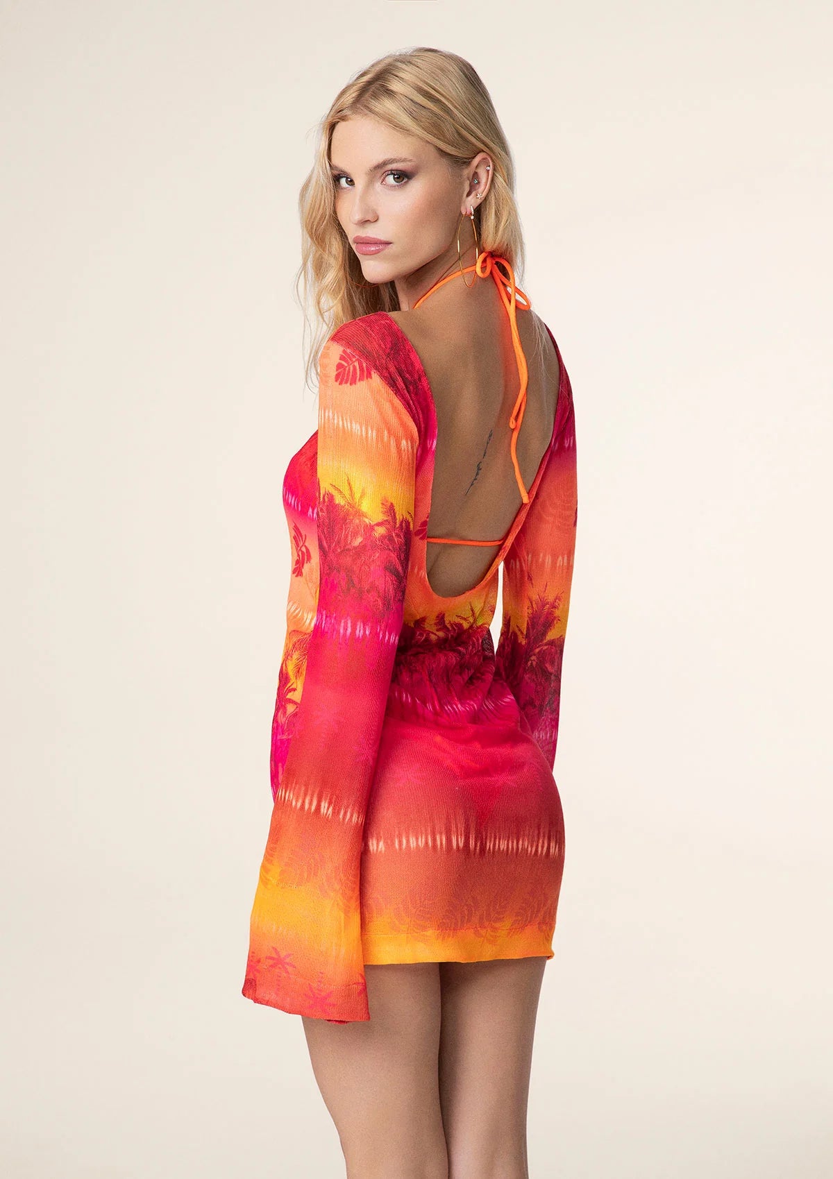 VESTITO F**K DONNA FANTASIA PALM