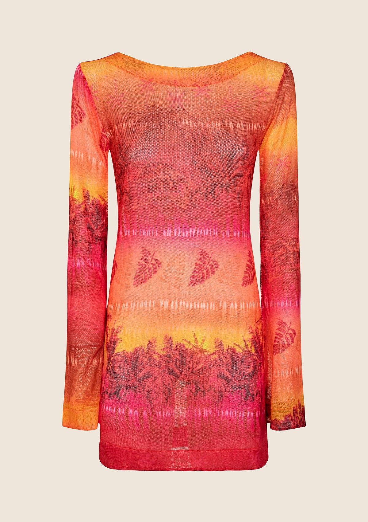 VESTITO F**K DONNA FANTASIA PALM