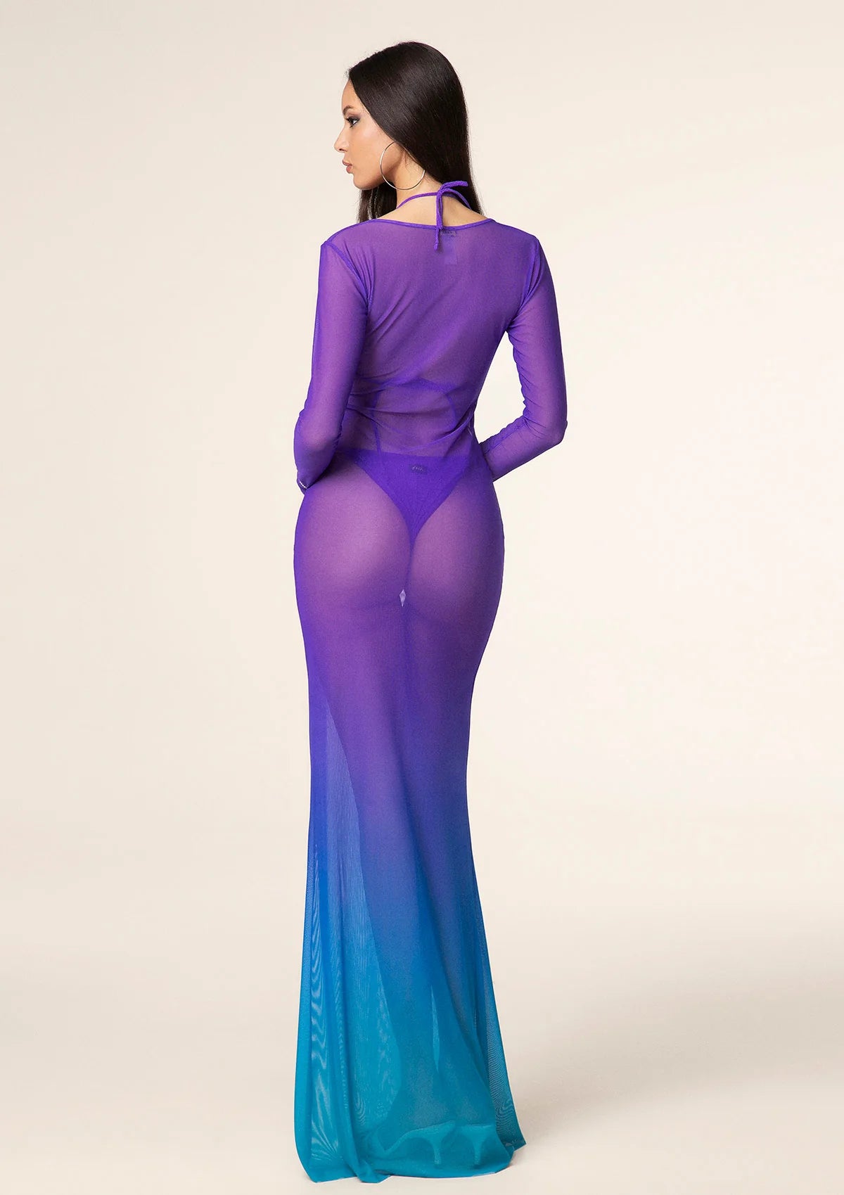 VESTITO LUNGO F**K DONNA FANTASIA SEA