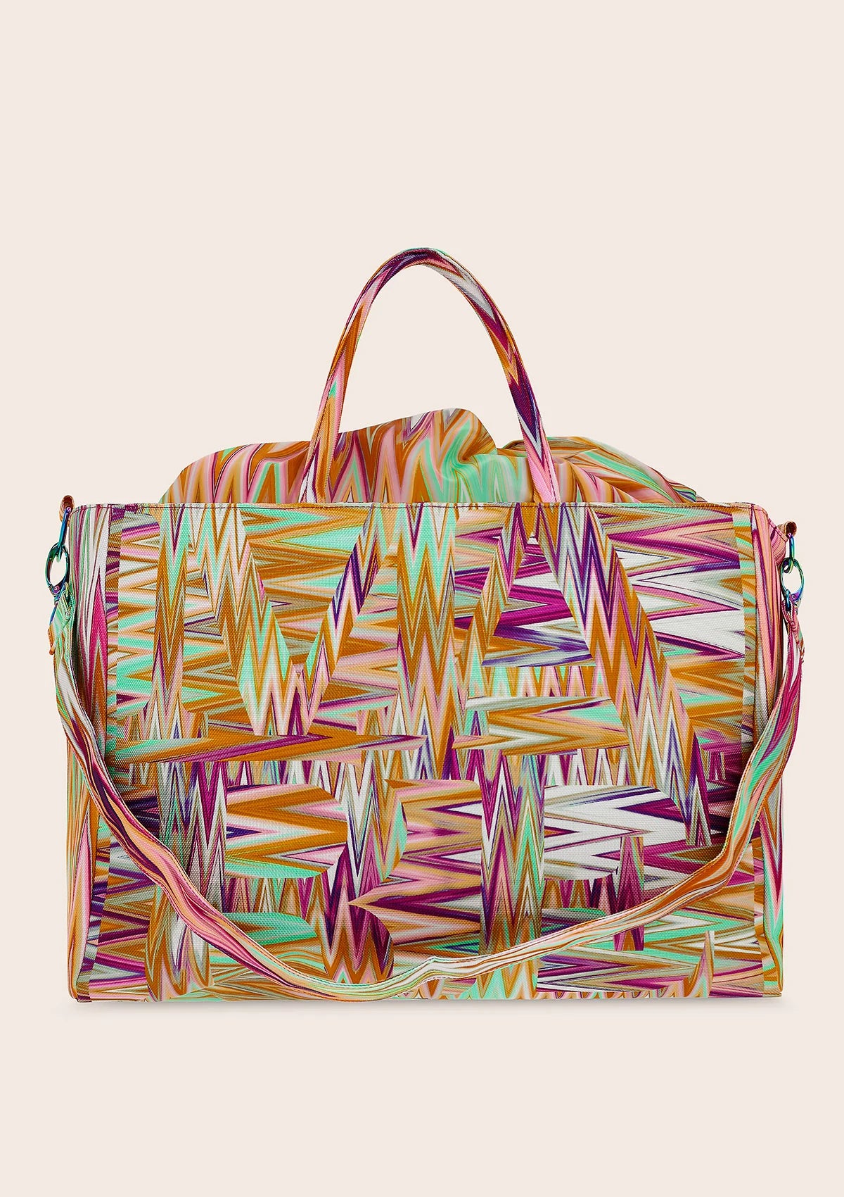 BORSA MARE CANVAS F**K FANTASIA FLAME