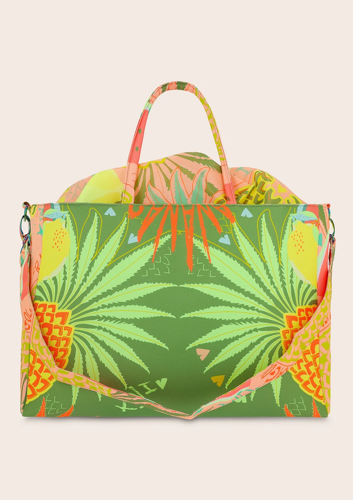 BORSA MARE CANVAS F**K FANTASIA FRUIT