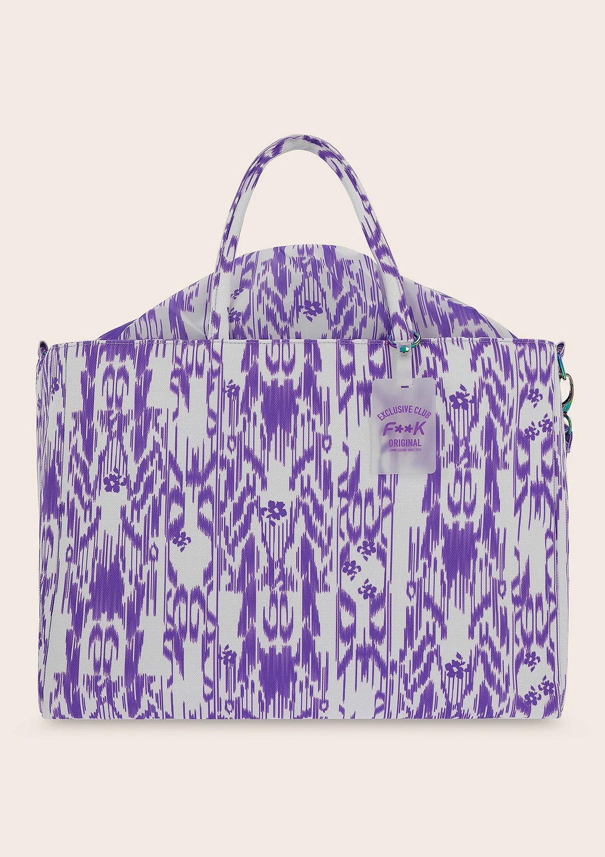 BORSA MARE CANVAS F**K FANTASIA SEA