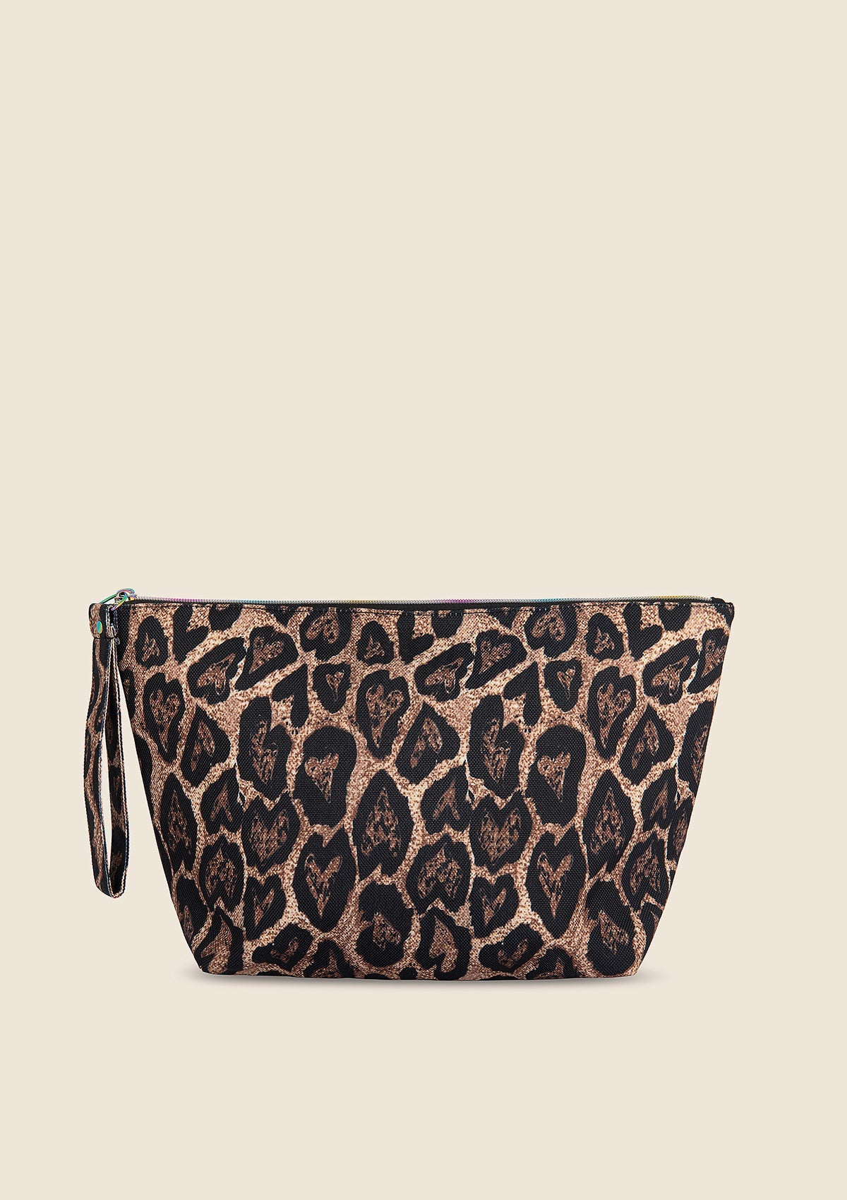 MAXI POCHETTE CANVAS DONNA F**K FANTASIA ANIMALIER