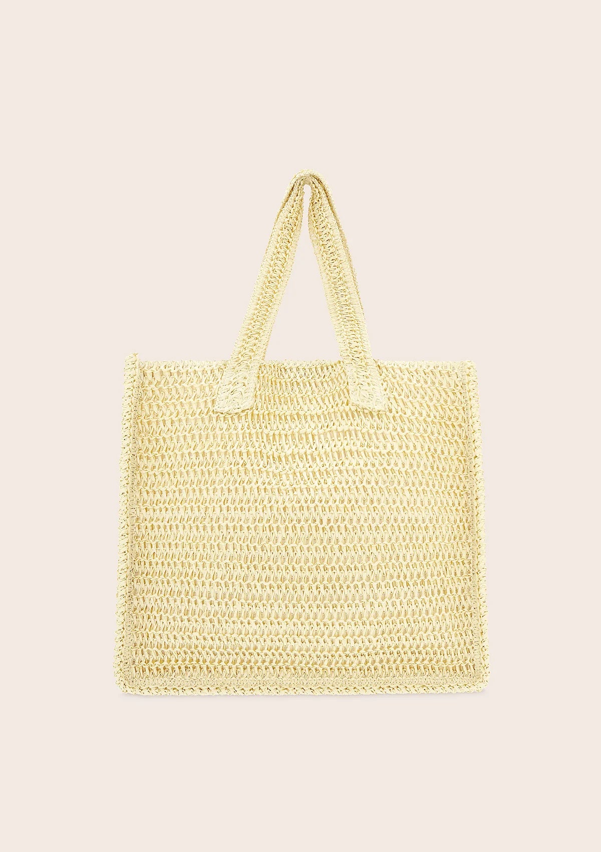 BORSA MARE F**K BEIGE