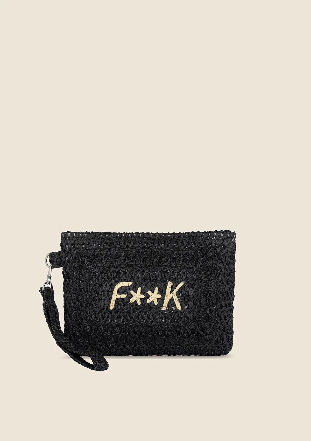 MINI POCHETTE DONNA F**K NERA