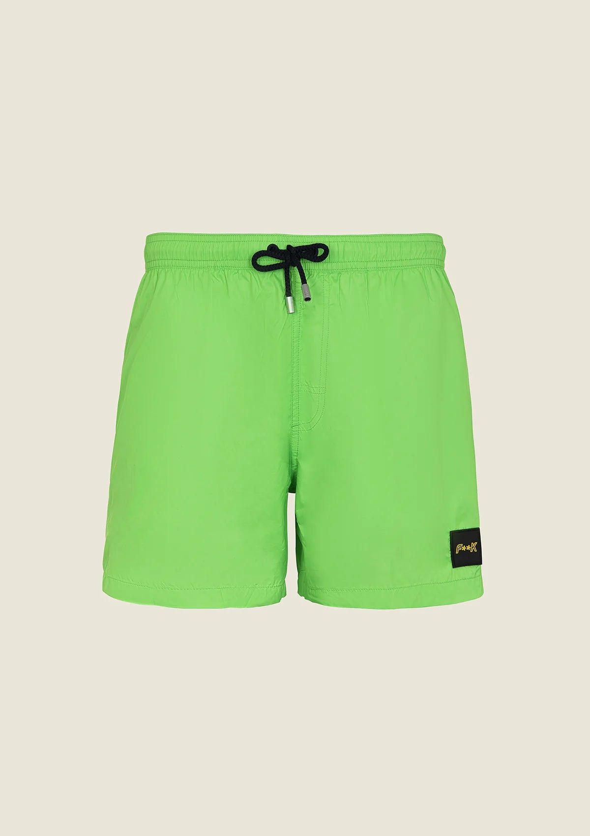 COSTUME SHORTS UOMO F**K VERDE FLUO