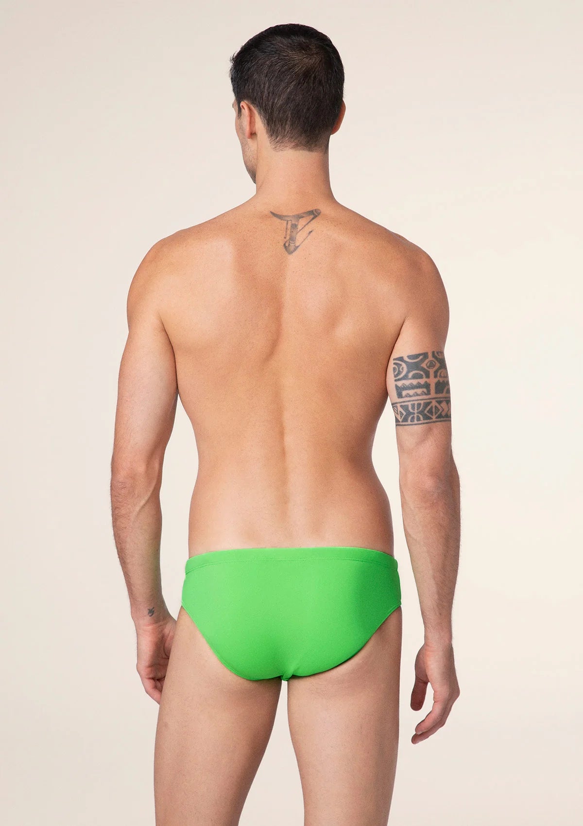 COSTUME SLIP UOMO F**K VERDE FLUO