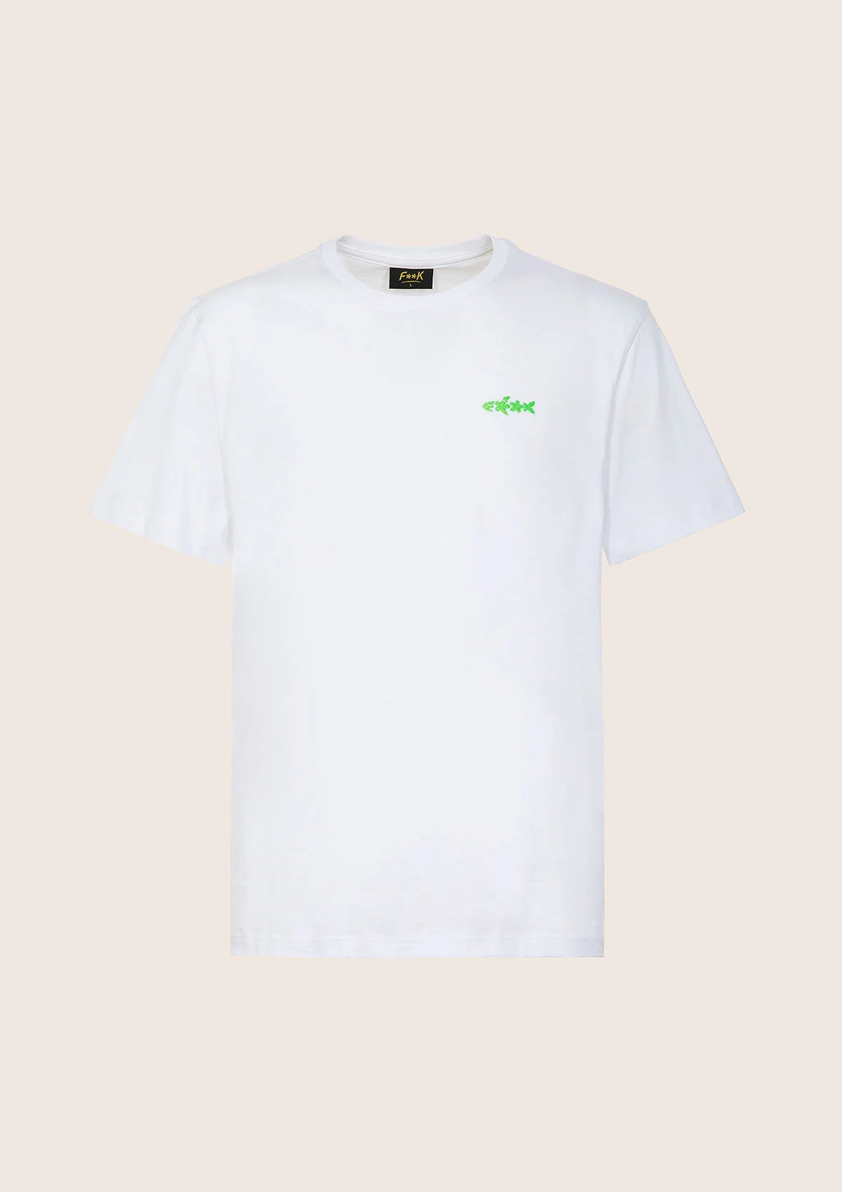 T-SHIRT UOMO F**K BIANCA
