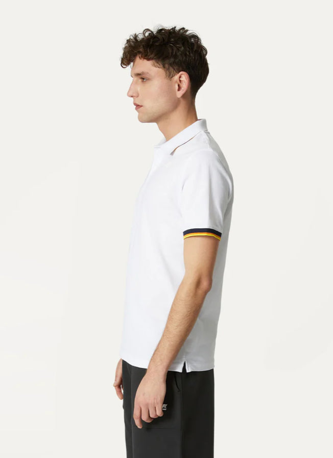 K-WAY POLO VINCENT WHITE