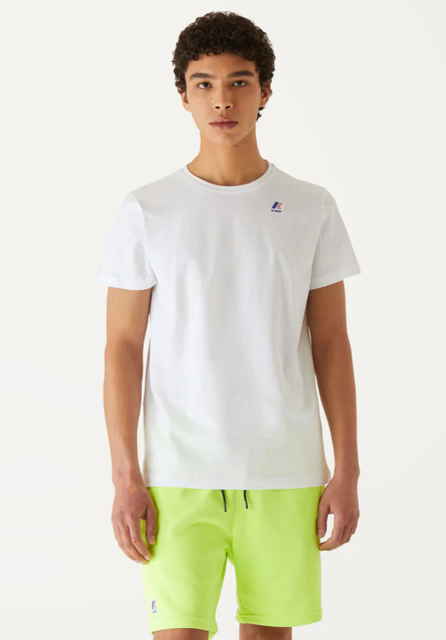 K-WAY T-SHIRT LE VRAI EDOUARD WHITE