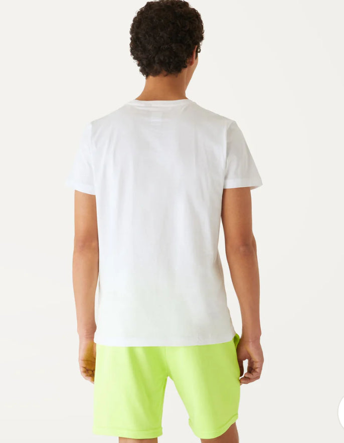 K-WAY T-SHIRT LE VRAI EDOUARD WHITE