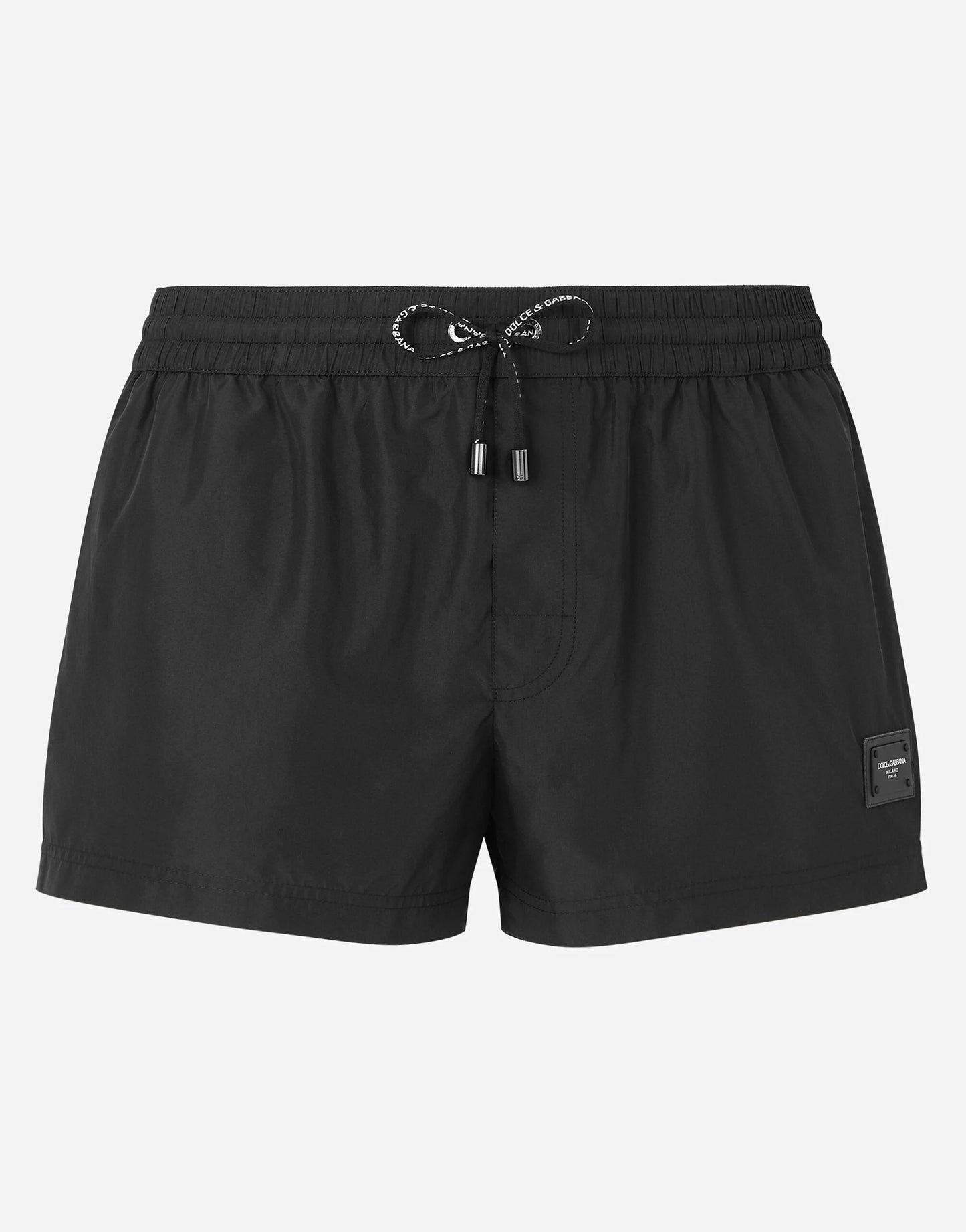 BOXER DA MARE CORTO CON PLACCHETTA LOGATA DOLCE&GABBANA