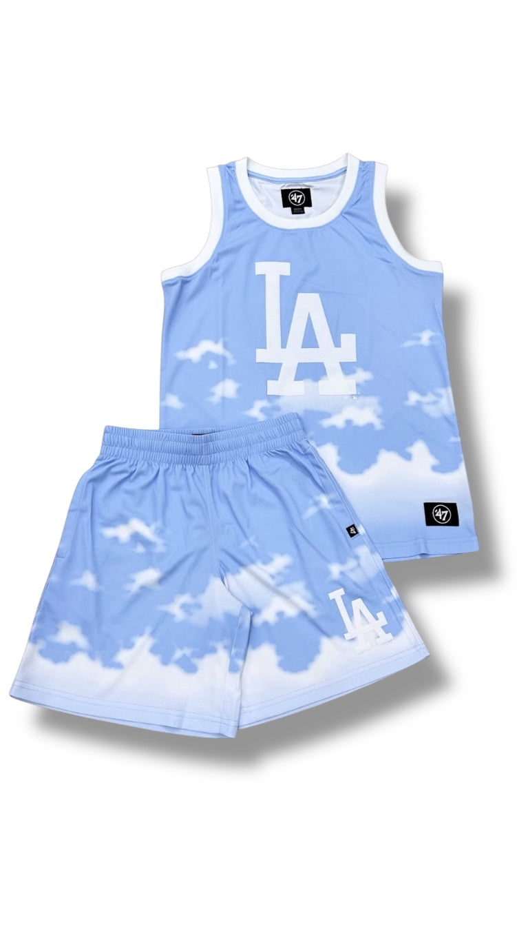 47' COORDINATO LA CLOUDS LIGHT BLUE