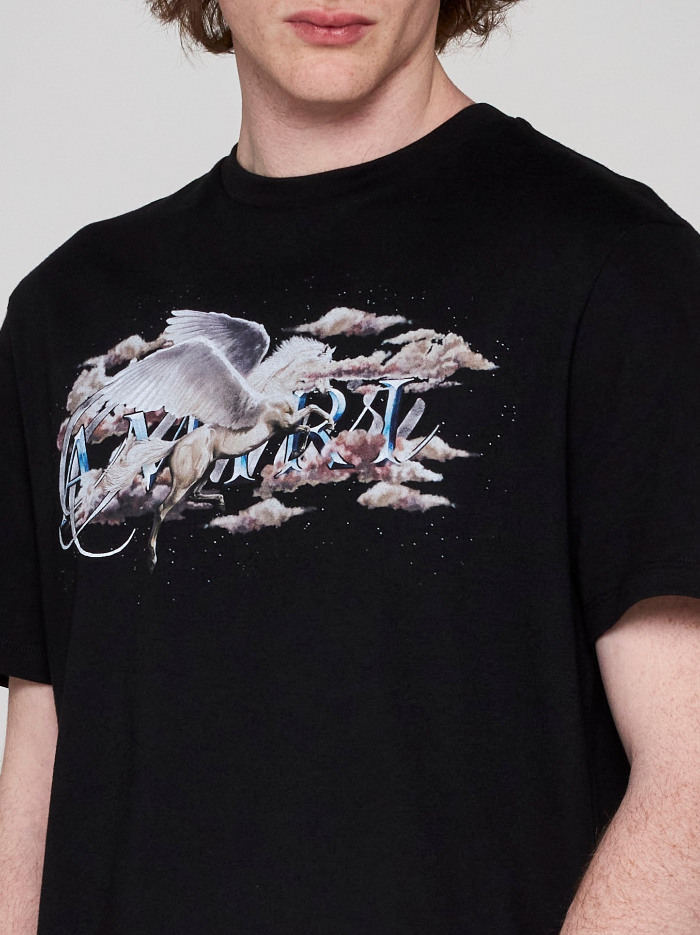 T-SHIRT IN COTONE PEGASUS LOGO