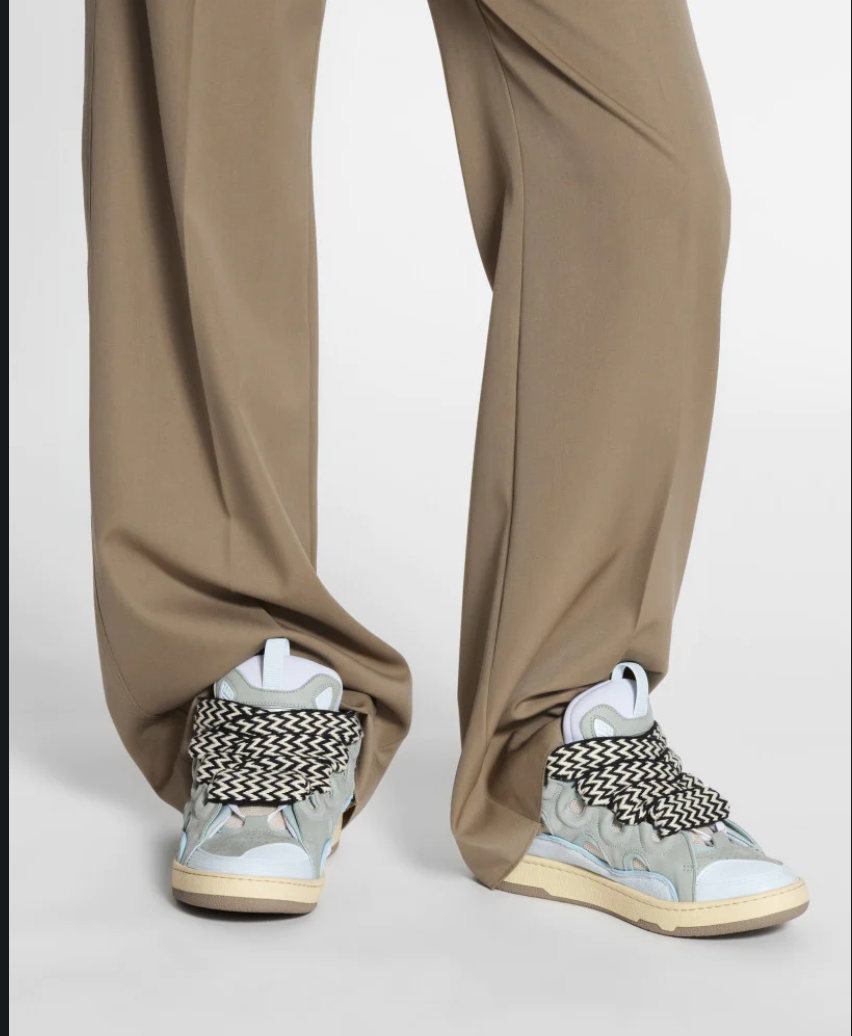 LANVIN SNEAKERS CURB IN PELLE