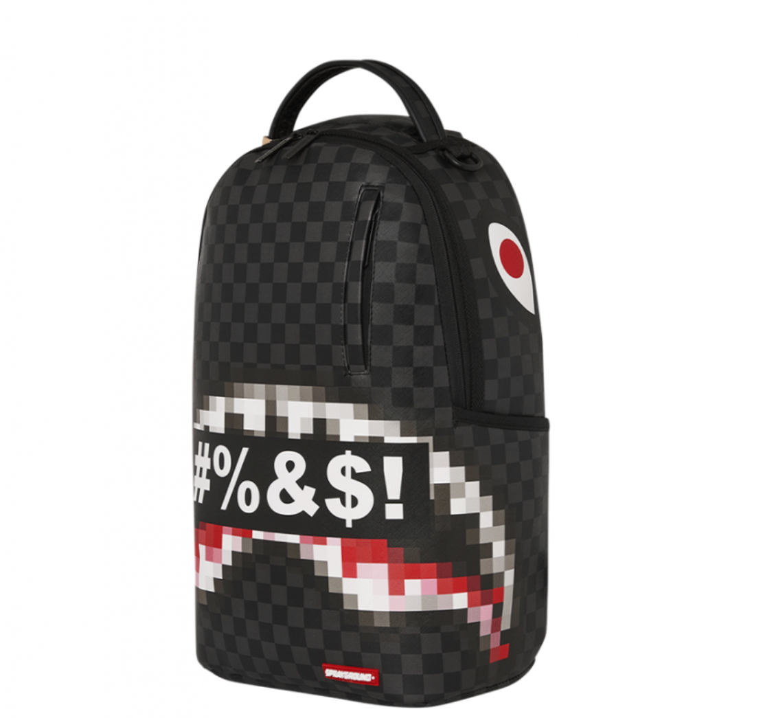 ZAINO SPRAYGROUND CENSORED SAVAGE NERO