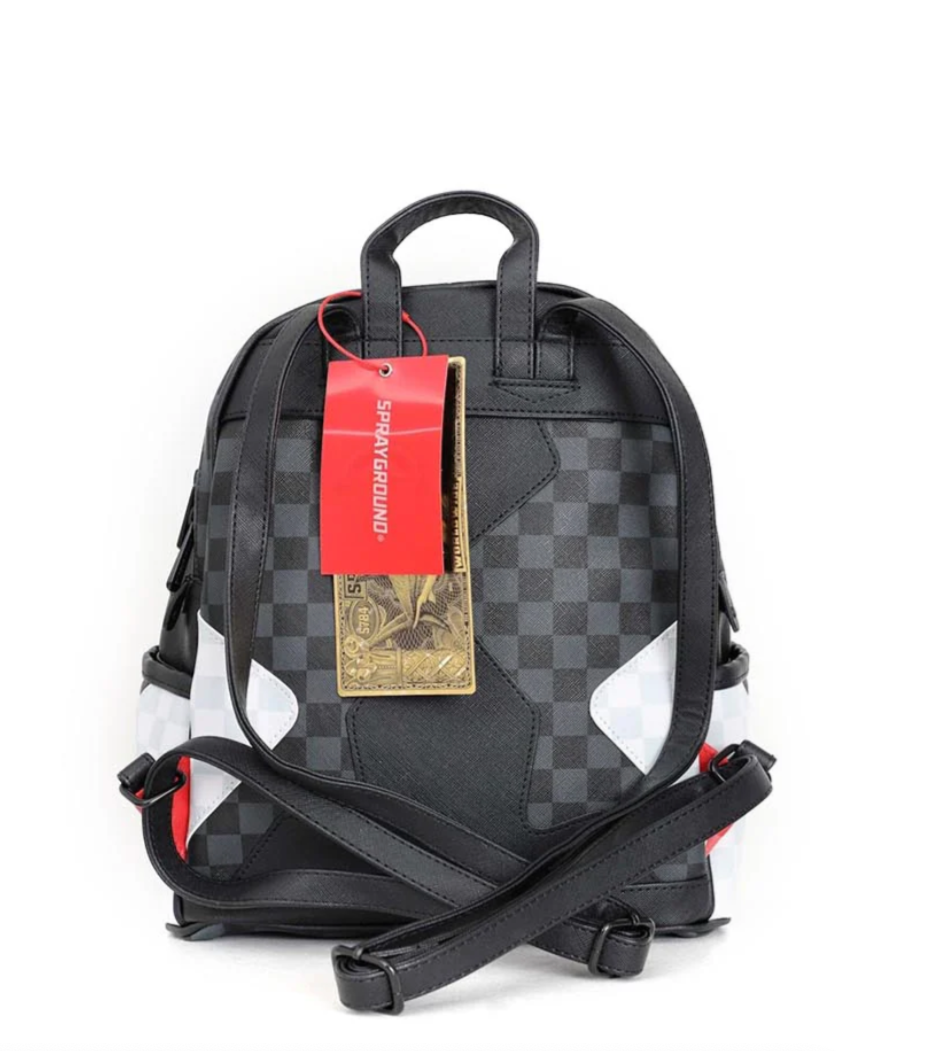 ZAINO SPRAYGROUND TRIPLE DECKER HEIR TO THE THRONE SAVAGE NERO