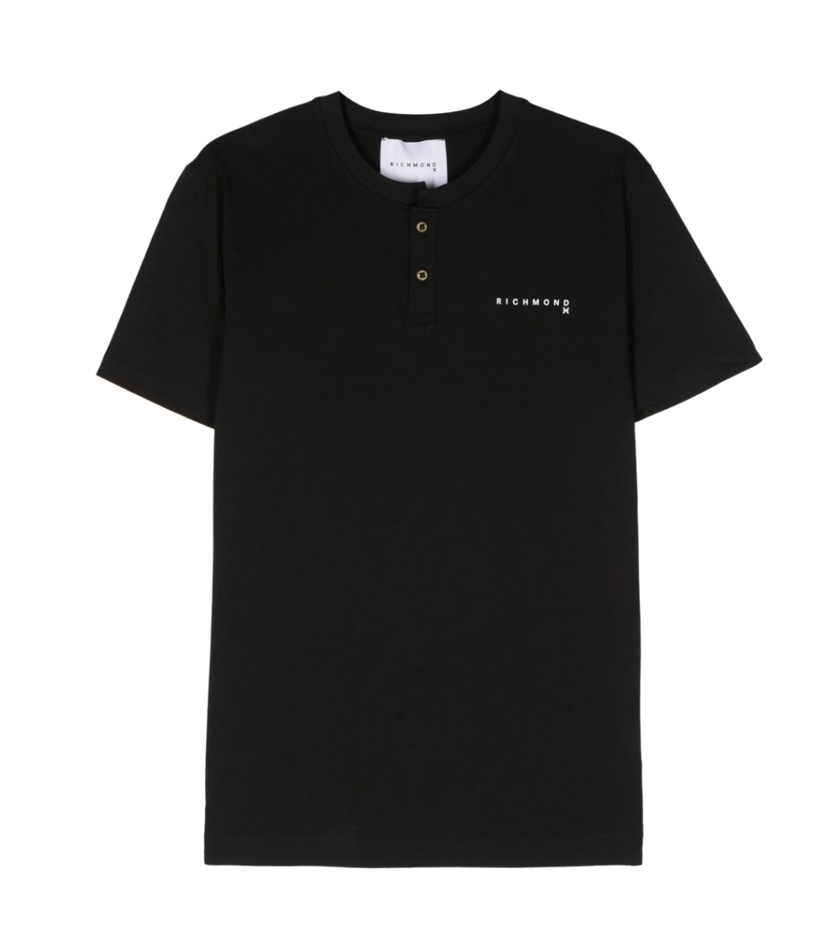 RICHMOND T-SHIRT CON STAMPA A CONTRASTO