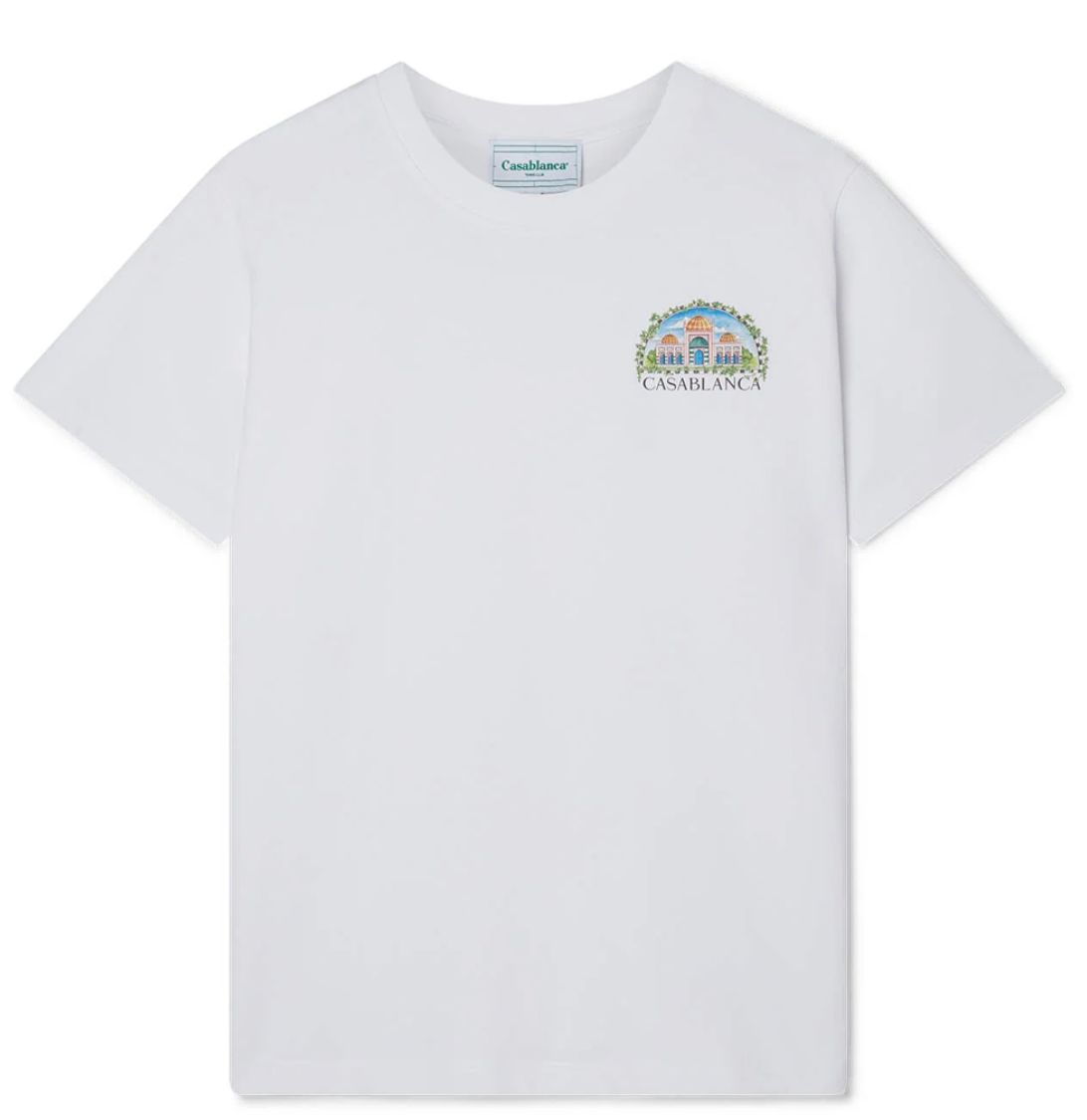 T-SHIRT CASABLANCA VUE DE DAMAS