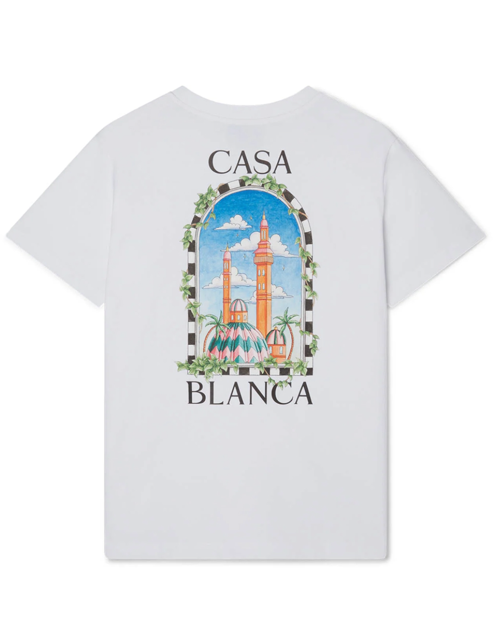 T-SHIRT CASABLANCA VUE DE DAMAS