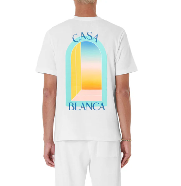 T-SHIRT CASABLANCA L'Arc Coloré
