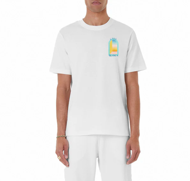T-SHIRT CASABLANCA L'Arc Coloré