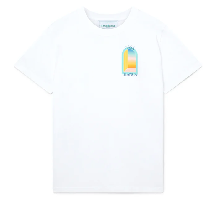 T-SHIRT CASABLANCA L'Arc Coloré
