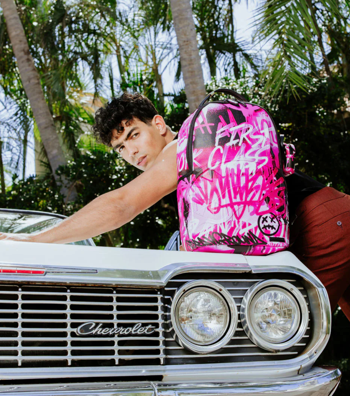 ZAINO SPRAYGROUND FLY PRIVATE DLXSV BACKPACK Fucsia