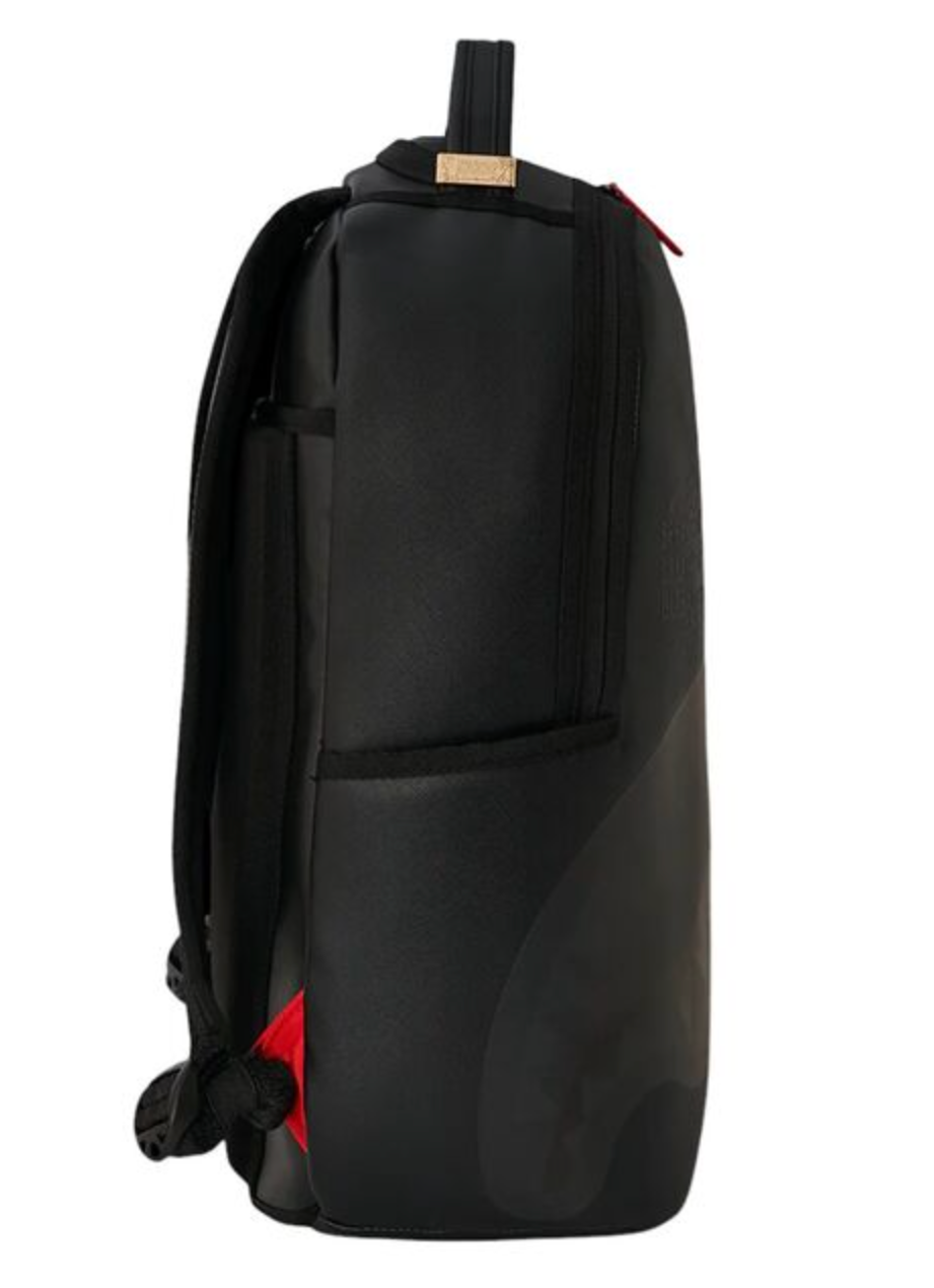 ZAINO SPRAYGROUND SHARK CENTRAL BLACK OUT