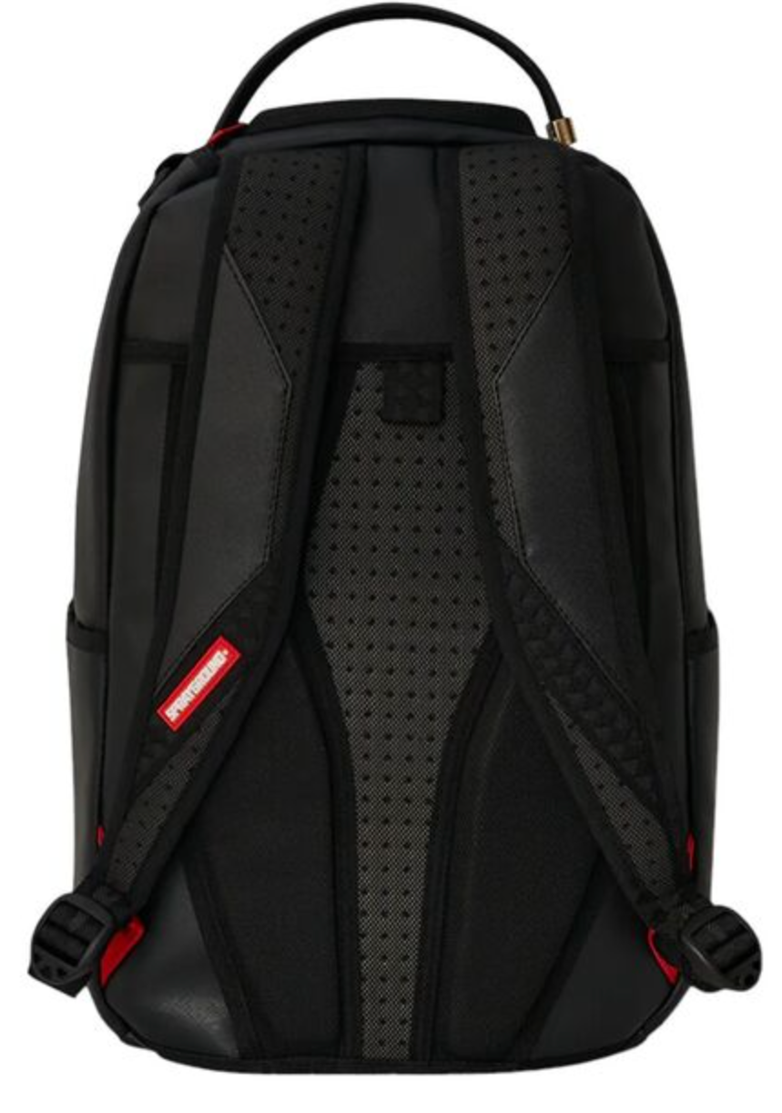 ZAINO SPRAYGROUND SHARK CENTRAL BLACK OUT