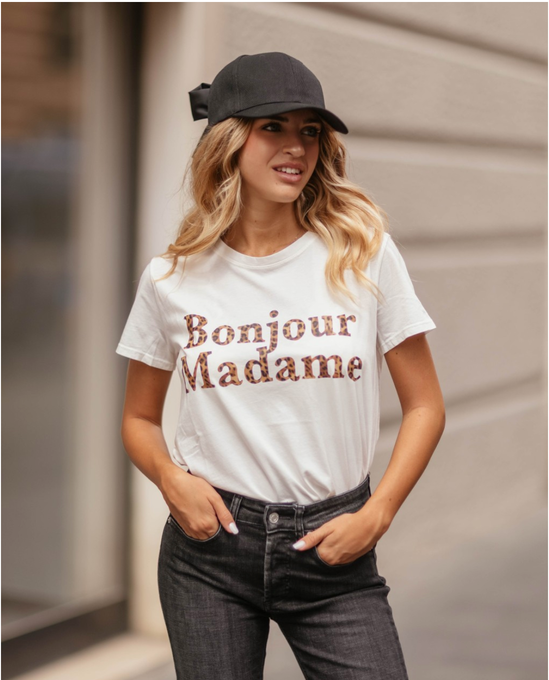 T-SHIRT VICOLO BONJOUR ANIMALIER